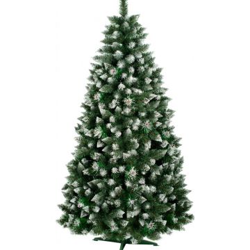 Brad artificial Eufrasio cu Varfuri Ninse si CONURI 240 cm