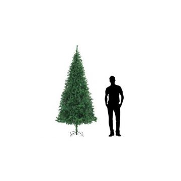 Brad de Craciun artificial, verde, 300 cm